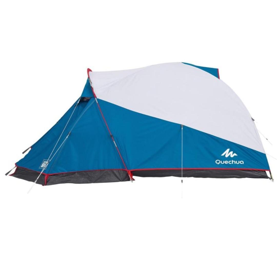 QUECHUA ARPENAZ 2 XL FRESH BLACK CAMPING TENT 2 MAN BNIB