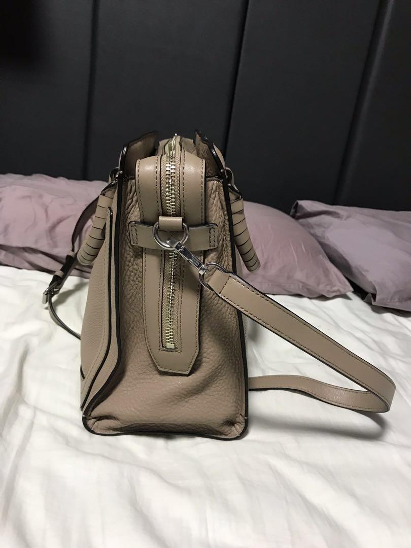 Bree large shop top zip satchel
