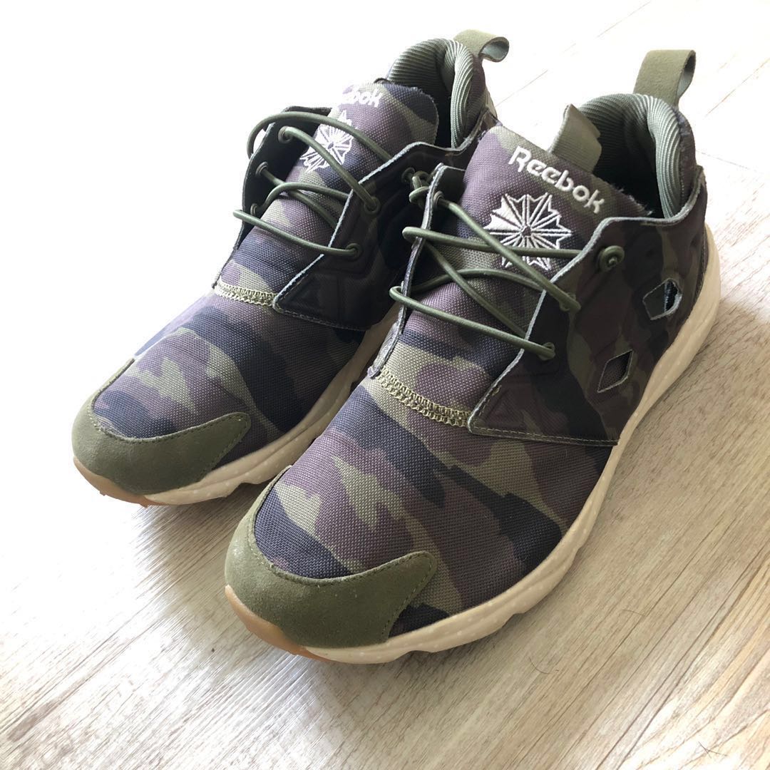 Reebok Furylite GM Camouflage Green Sneaker
