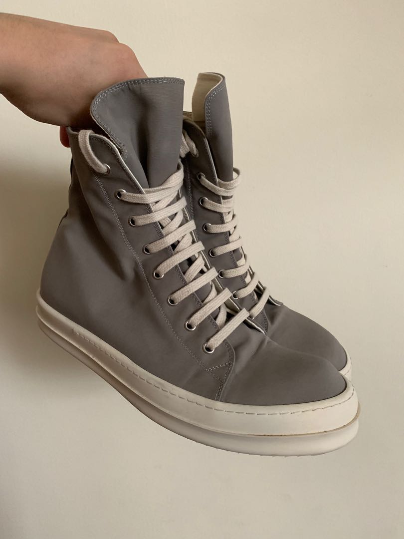 rick owens ramones grey