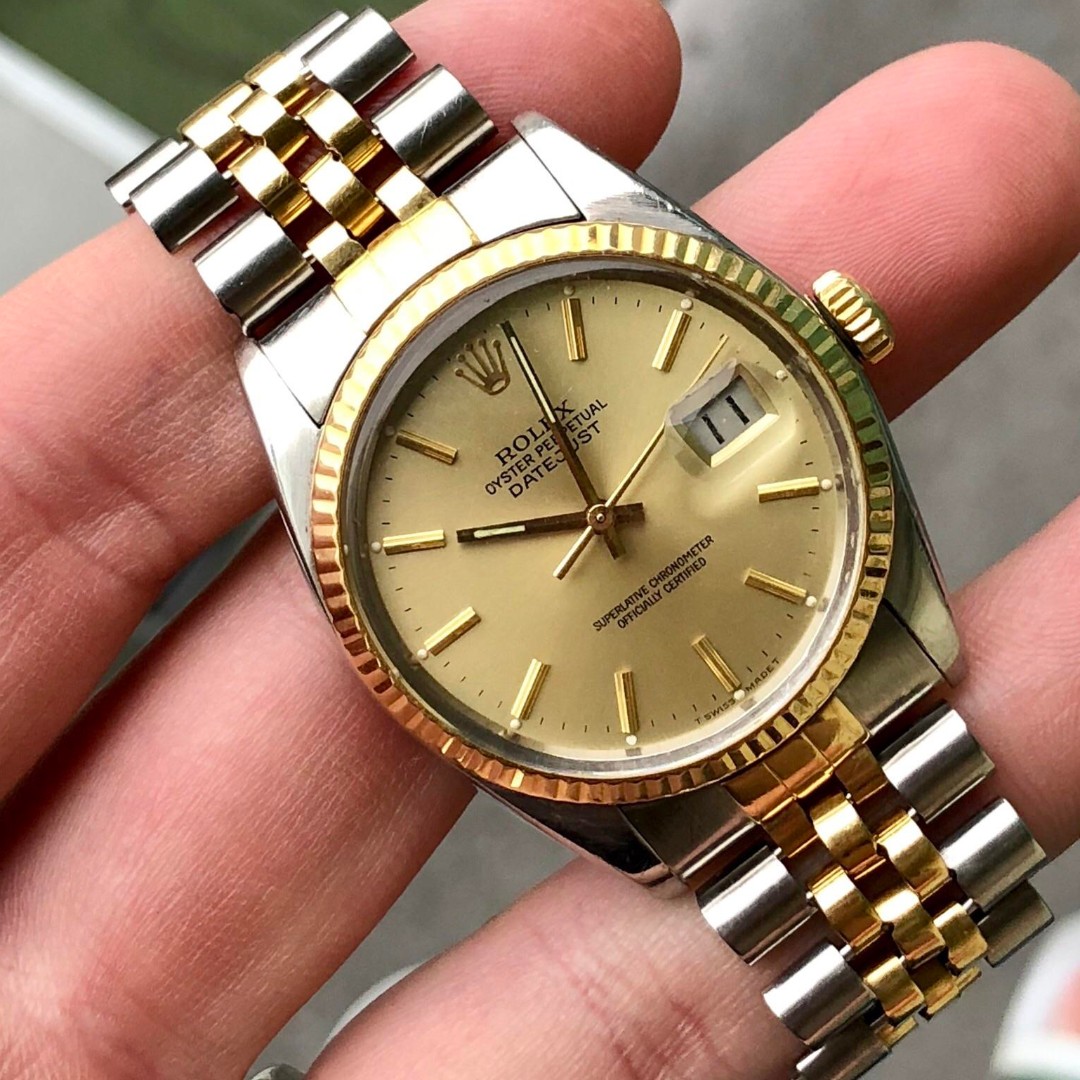 Rolex Datejust 16233, Men's Fashion, Watches on Carousell