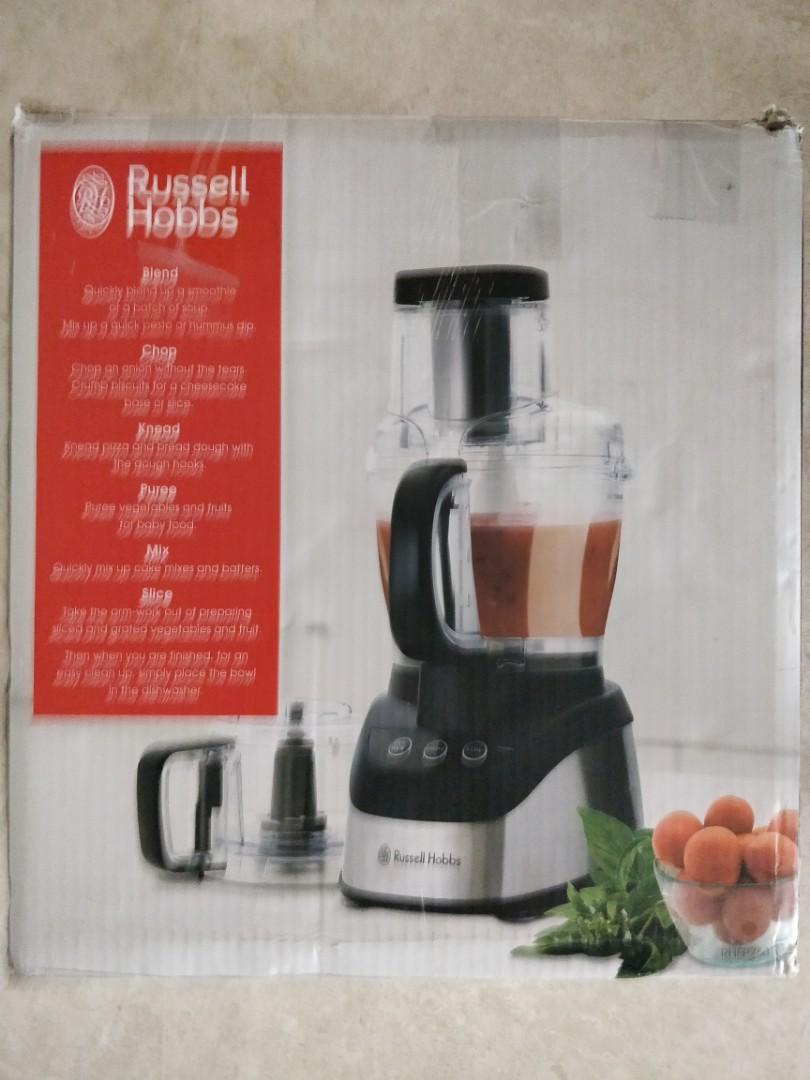 Russel Hobbs Food Processor Mixer Grinder Chopper Kneader, TV & Home