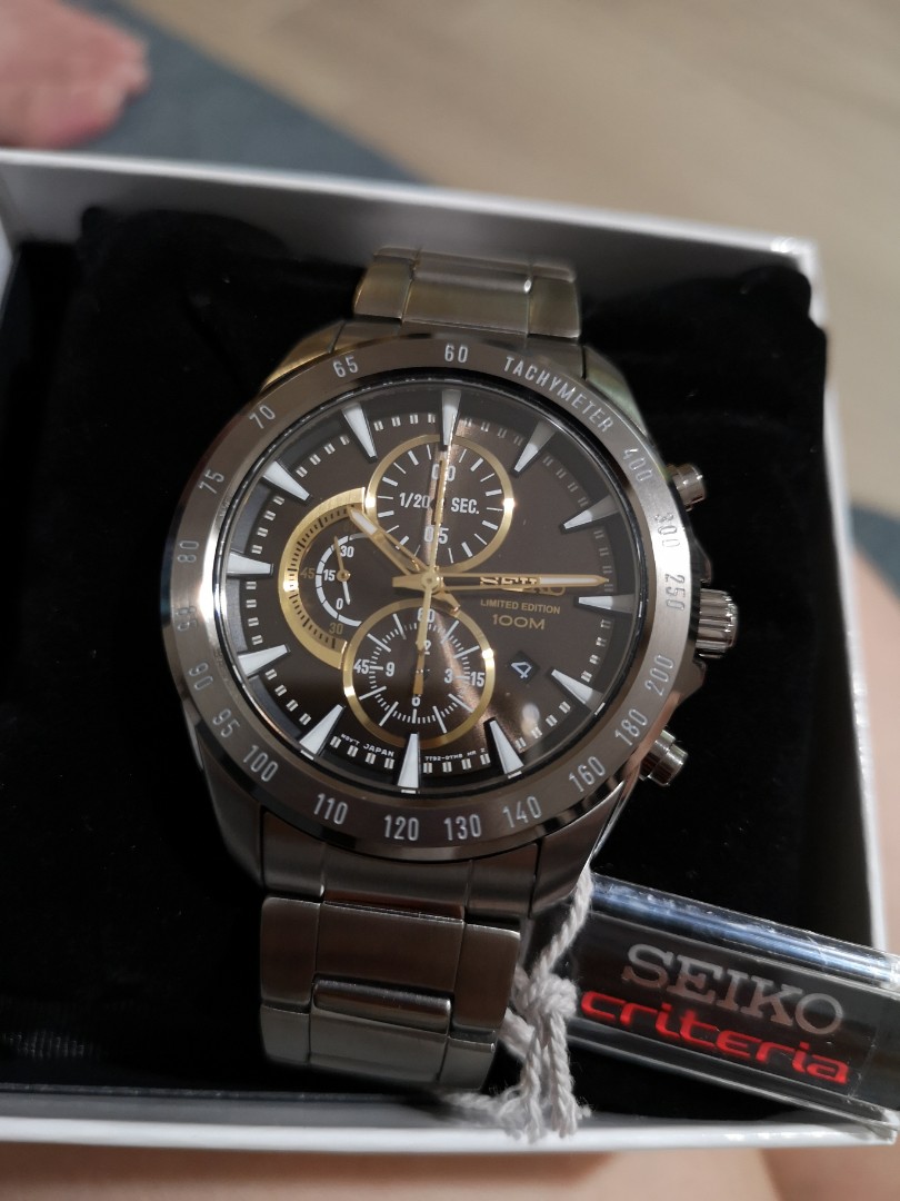 Seiko criteria limited edition deals