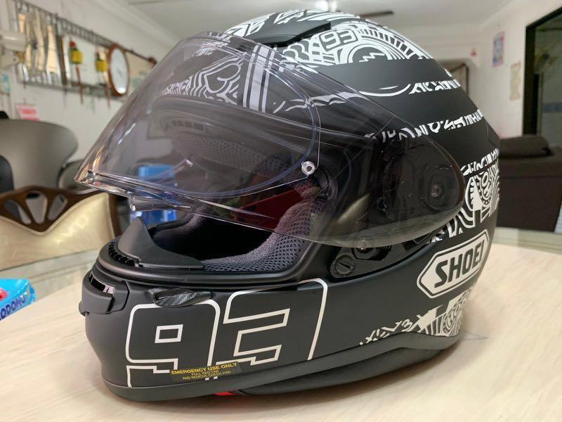 shoei black ant helmet Rf 1200 Shoei Z7 Marquez Black Ant Motorcycle Helmets For Adults AUBOA Full  Face Motorcycle Helmet