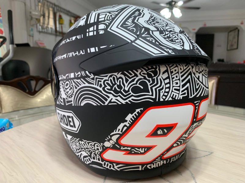 Shoei RF 1200 Marquez Digi Ant Street Bike Racing Helmet Large