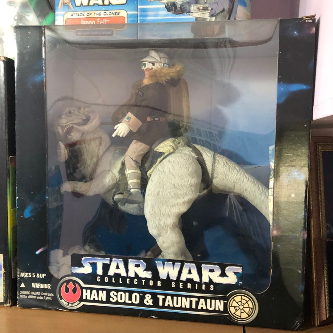 star wars collector series han solo and tauntaun