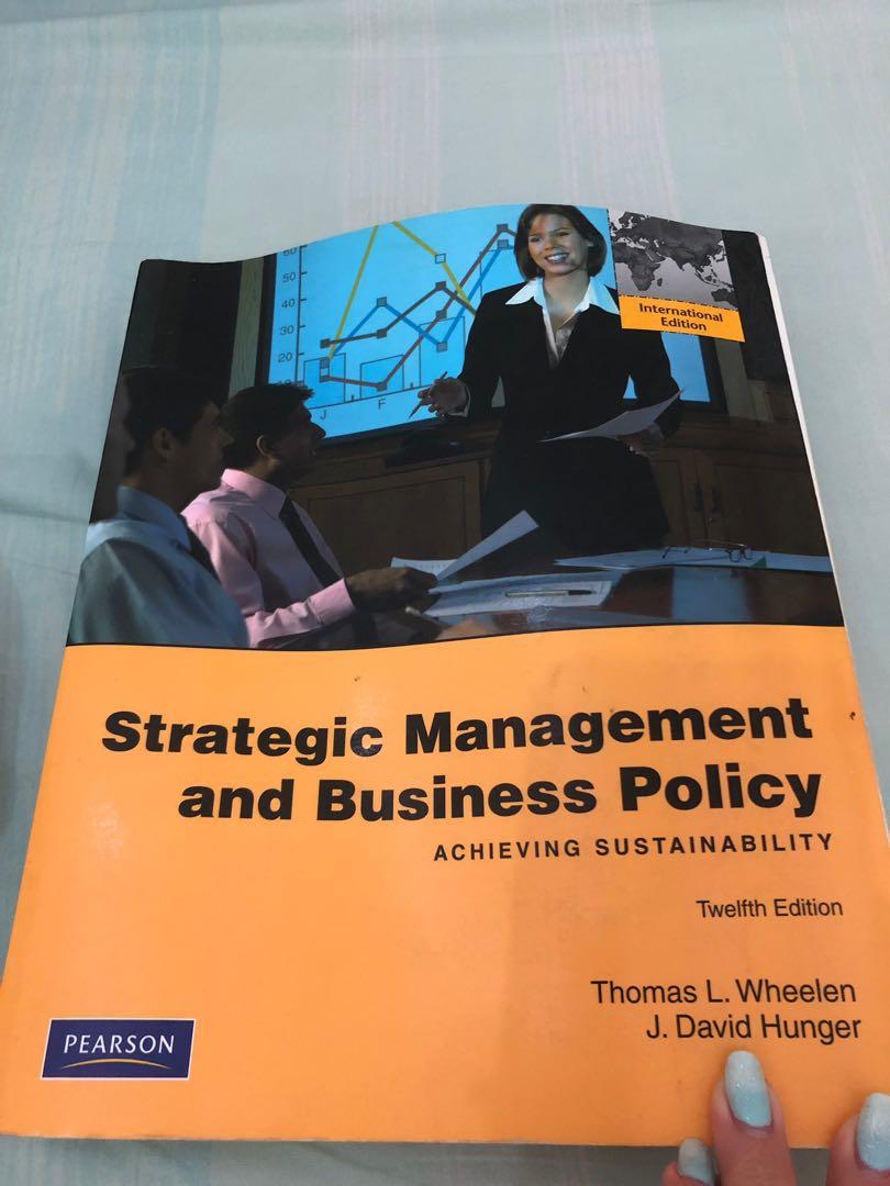 Strategic Management And Business Policy Books Stationery