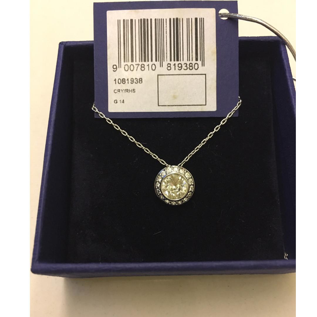 Swarovski Angelic Pendant White Rhodium plating