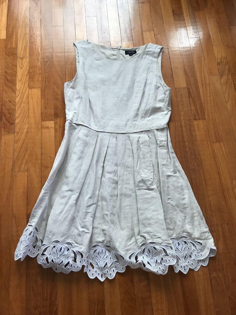 Tahari Arthur Levine dress from USA Fits L XL Uk12 Uk14 Us10 Us12 Plus Size