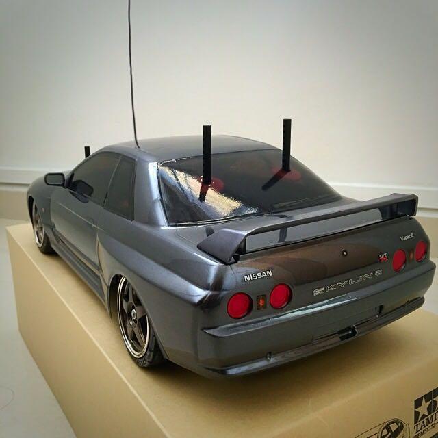 Tamiya R32 Shell Tamiya TT01 with New Skyline GTR32 Shell, Hobbies & Toys, Toys & Games ...