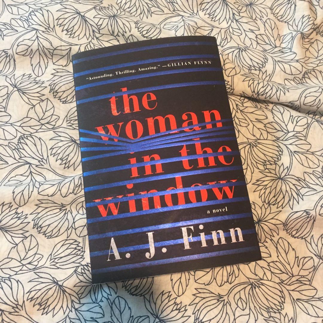 The Woman In The Window A J Finn Books Stationery Fiction On Carousell