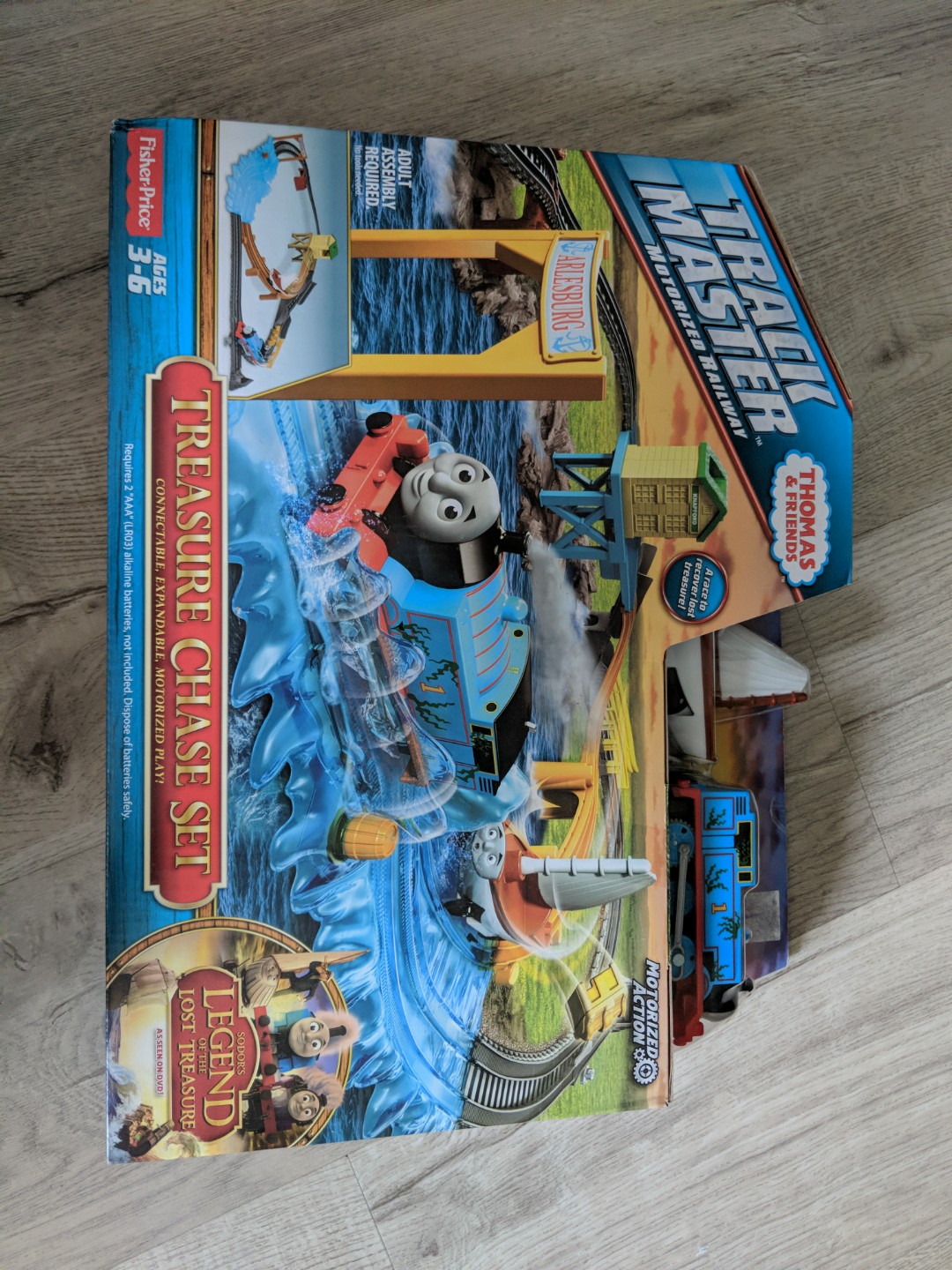 thomas and friends treasure chase set