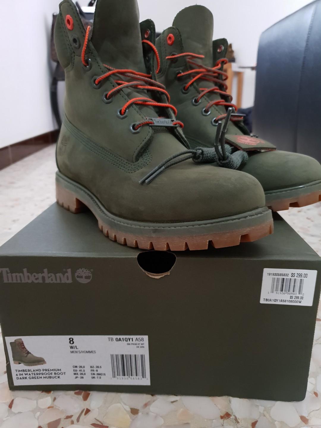 timberland 6 premium waterproof boots men