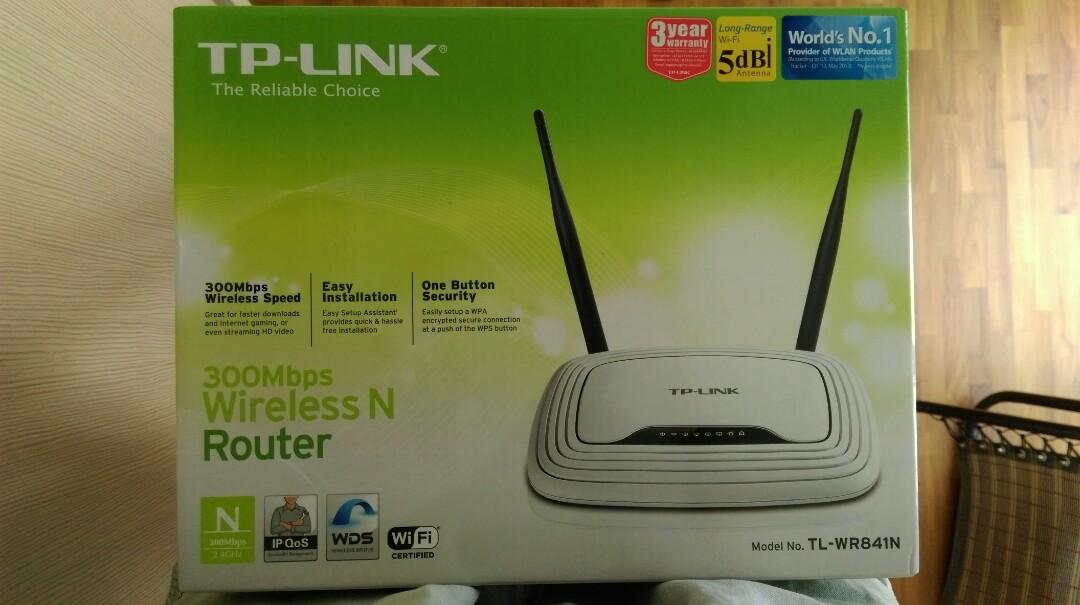 Tl Wr841n 300mbps Wireless N Router Tp Link Electronics Others On Carousell
