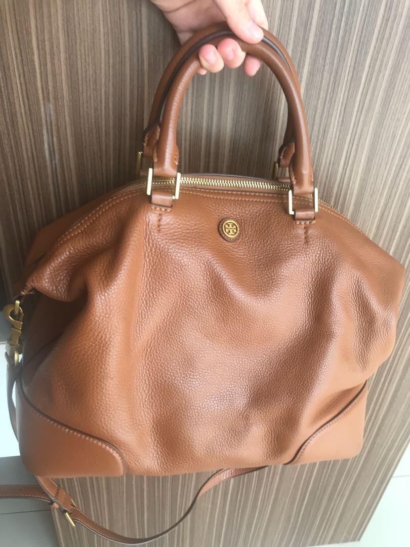 Tory Burch Frida Satchel Barang Mewah Tas Dompet di Carousell