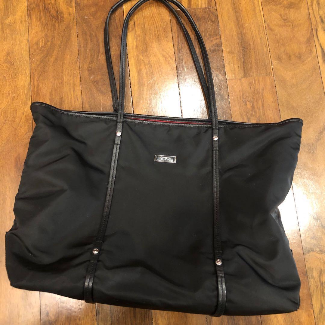 Tumi nylon tote store