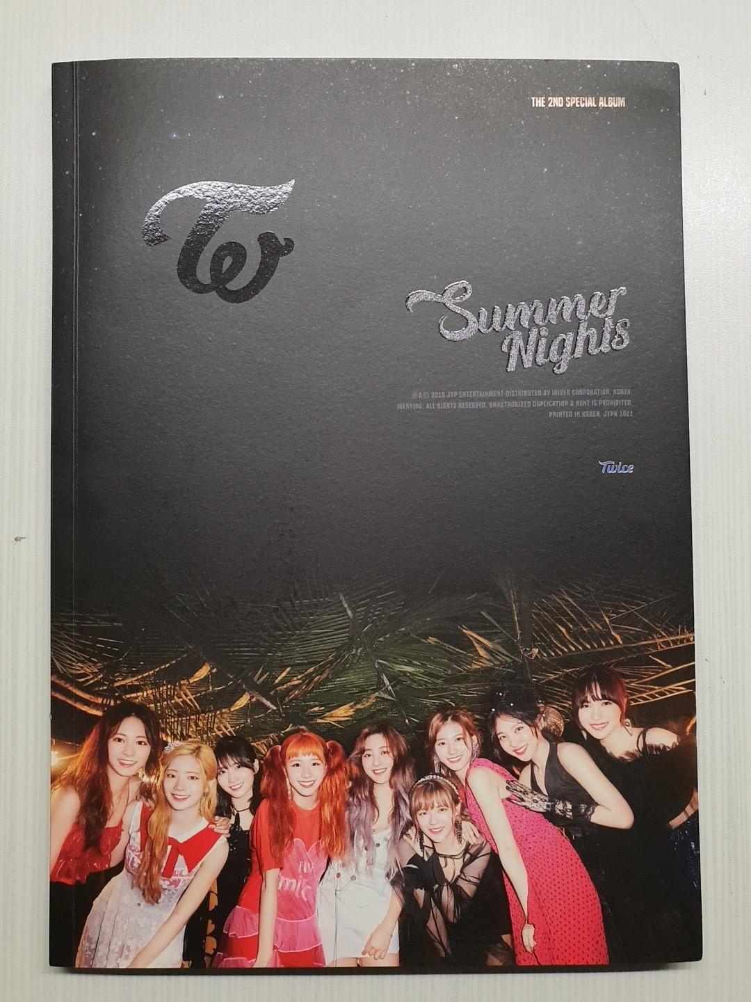 WTS] TWICE UNSEALED 2× Summer Nights Version C, Hobbies  Toys, Memorabilia   Collectibles, K-Wave on Carousell