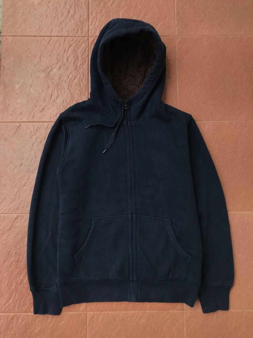 Uniqlo Sherpa Zip Hoodie