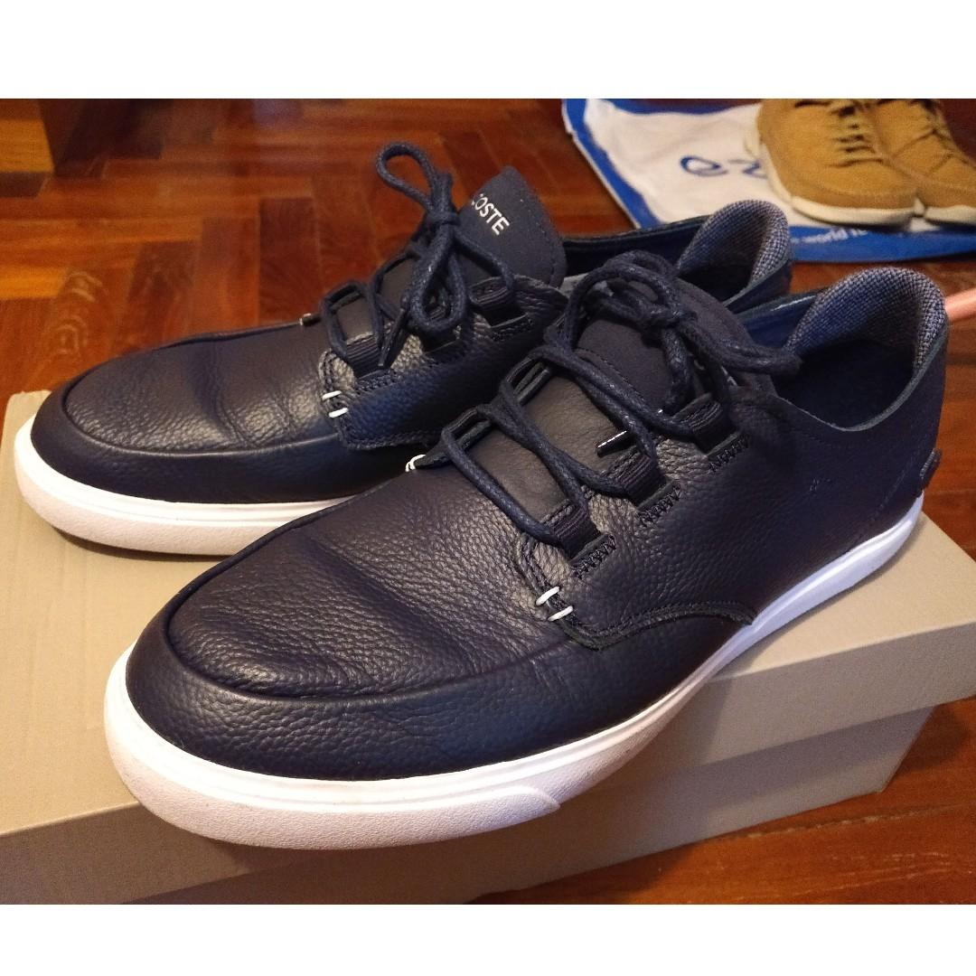 lacoste esparre deck blue