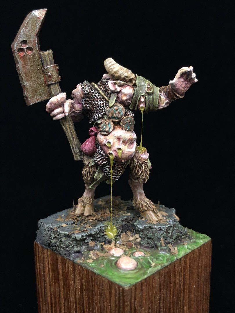 Warhammer Miniature Painting Toys Games Bricks Figurines On