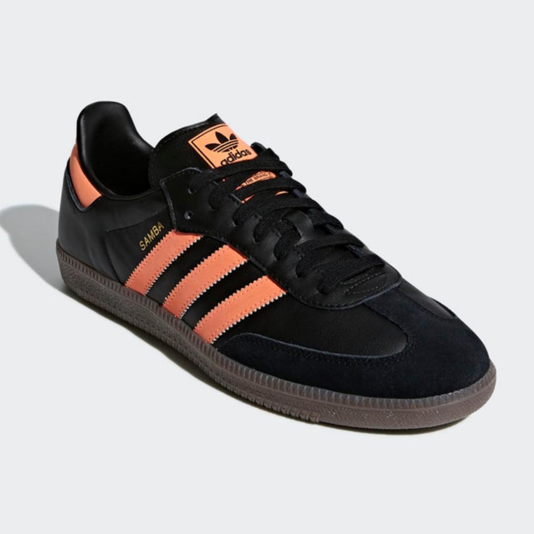 adidas samba og black orange