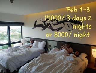 Nobu hotel Staycation Feb 1 -3 3 days 3 nights
