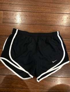 Nike running short.