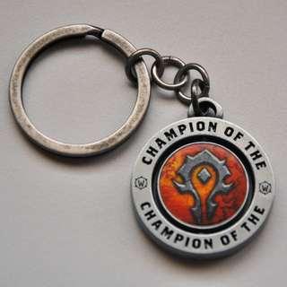 World of Warcraft Faction Keychain (Original Blizzard merch)