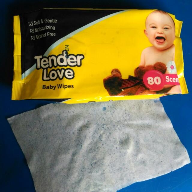 tender love wipes price
