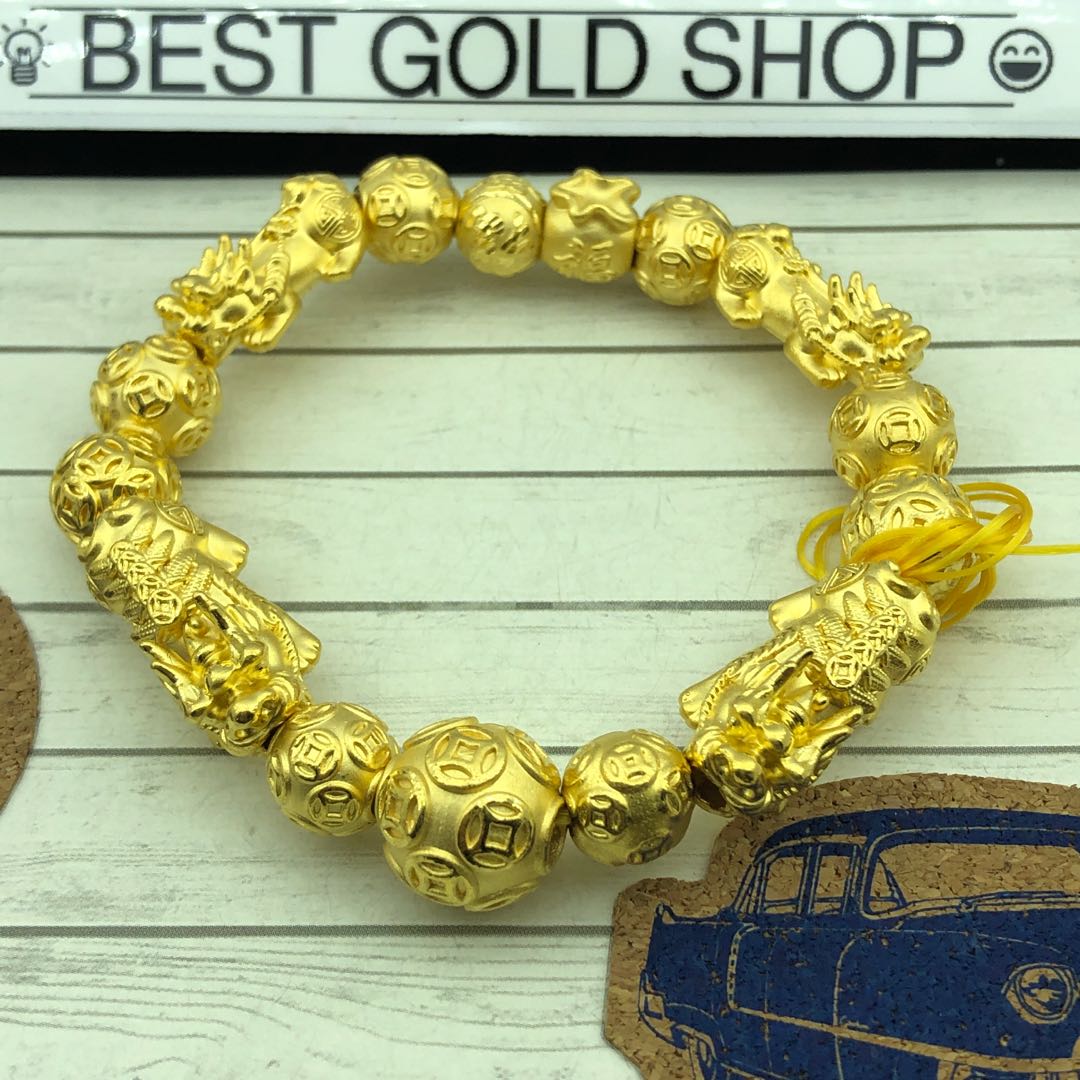 Pixiu bracelet 999 outlet gold