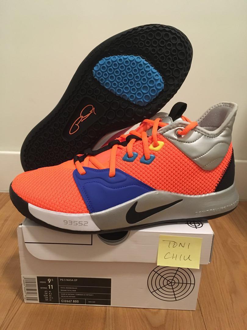 mens nike pg3 nasa