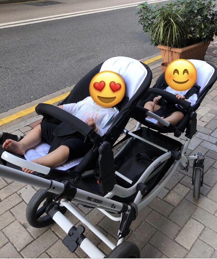 twin stroller with car seats