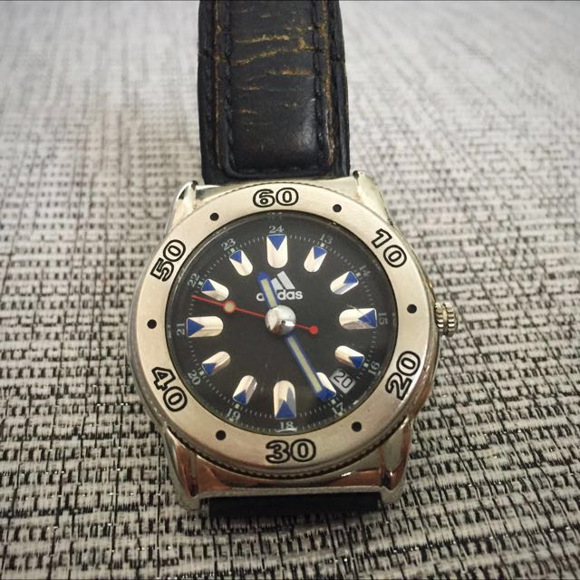 adidas stainless steel watch