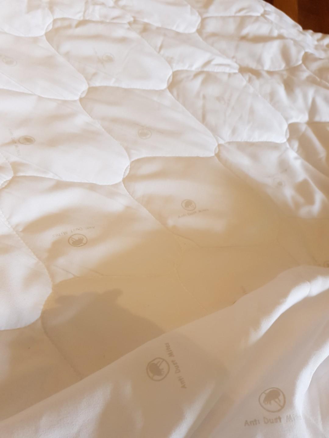 Akemi Quilted Anti Dust Mite Mattress Protector Queen Size