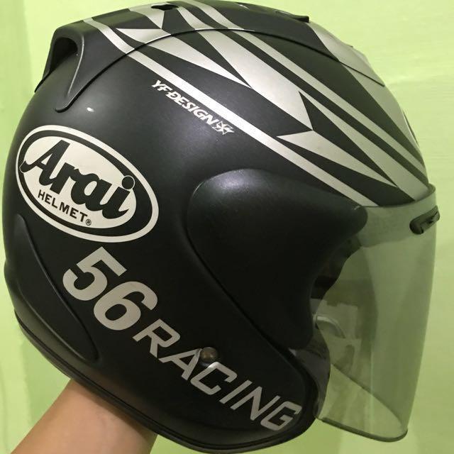 Arai RAM 4 56 Racing Motorcycles Motorcycle Accessories on Carousell