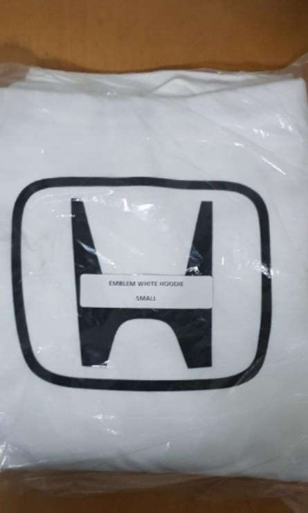 ASSC X Honda Hoodie White, Men's Fashion, Tops Sets, Hoodies