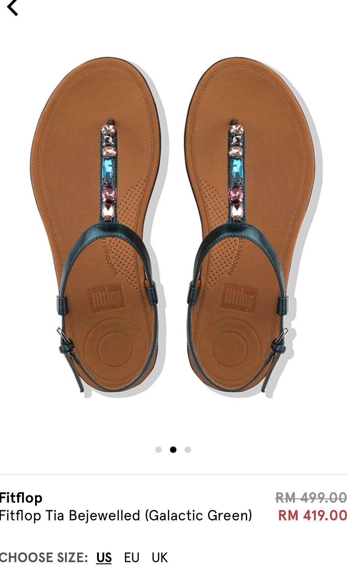 Authentic Fitflop Tia Bejeweled Sandals