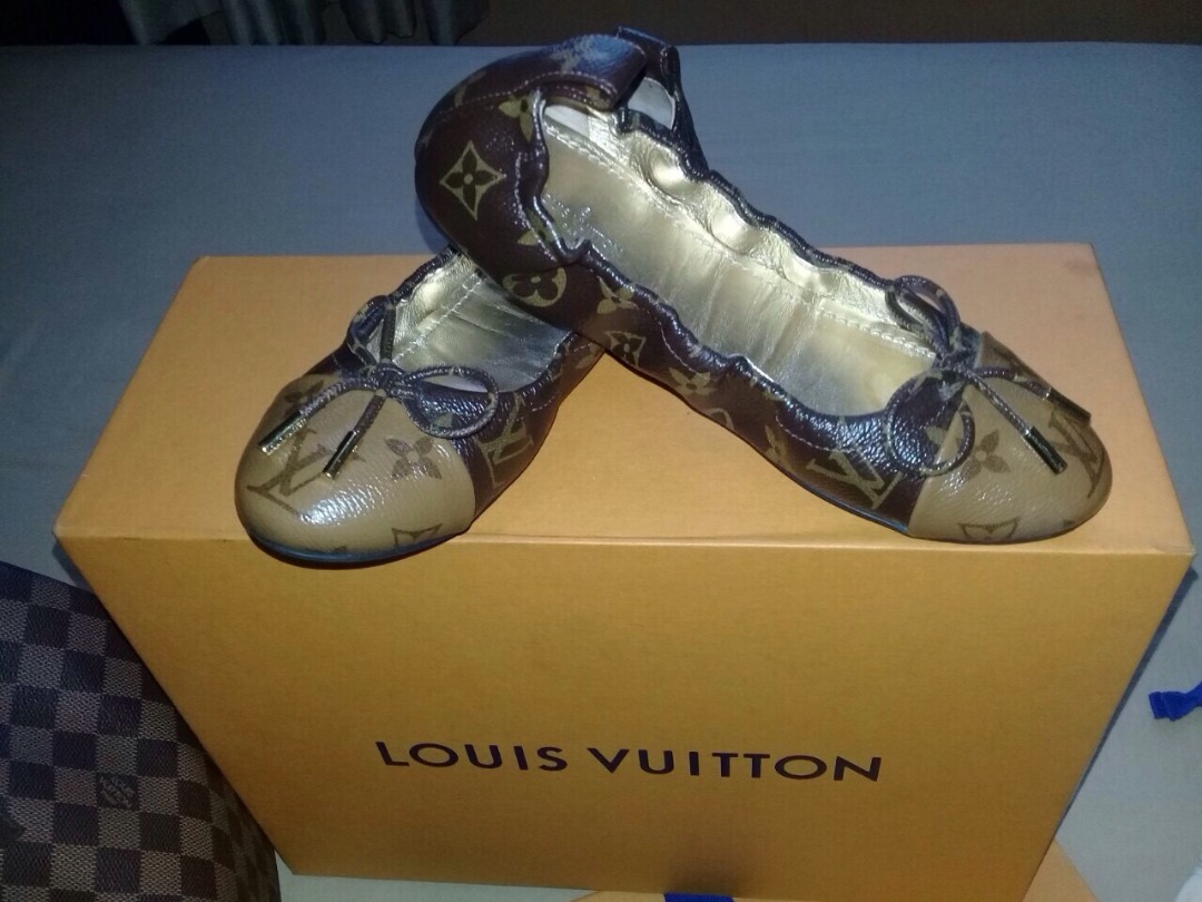 Authentic LV doll shoes, Women's Fashion, Footwear, Sneakers on Carousell