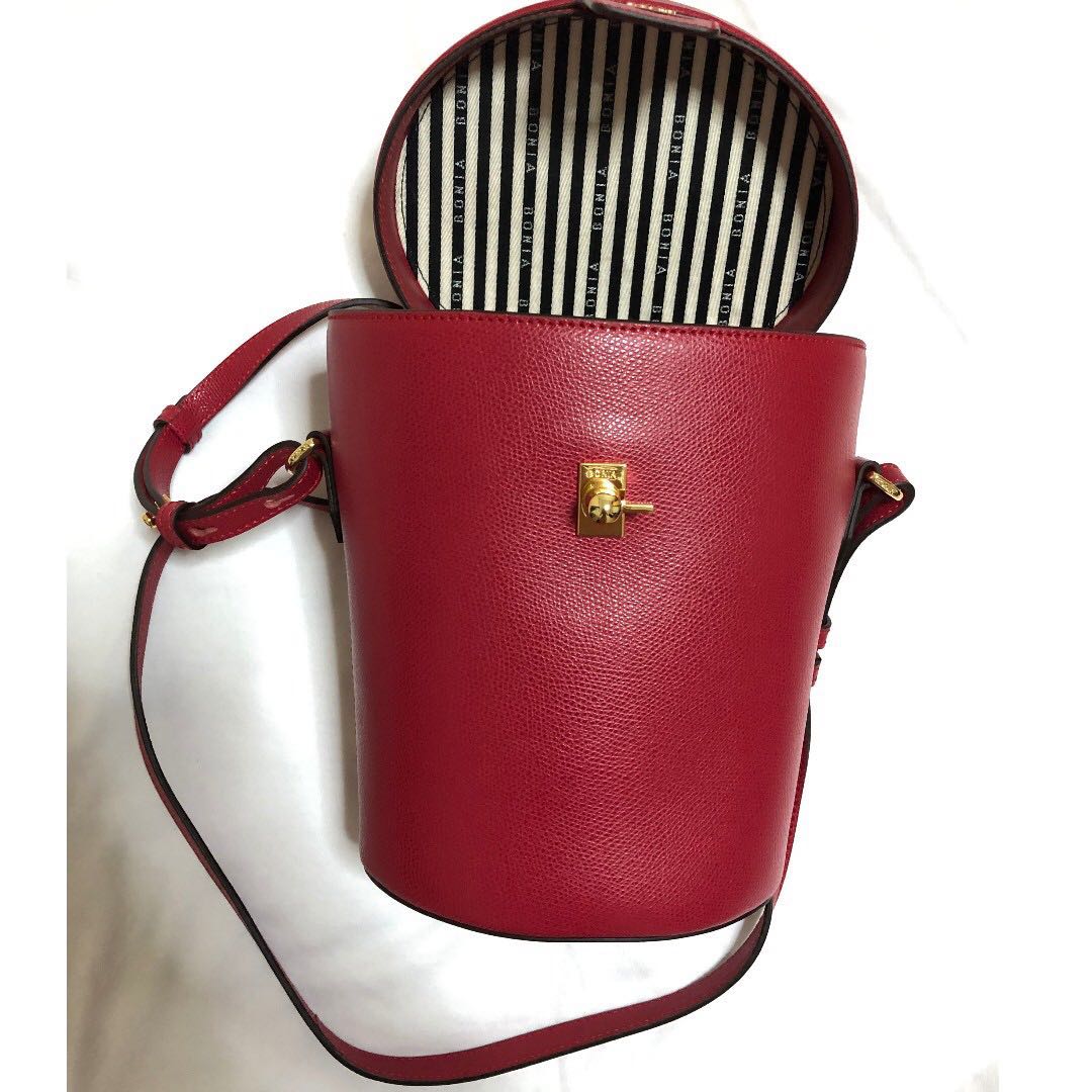 Bonia red bag best sale
