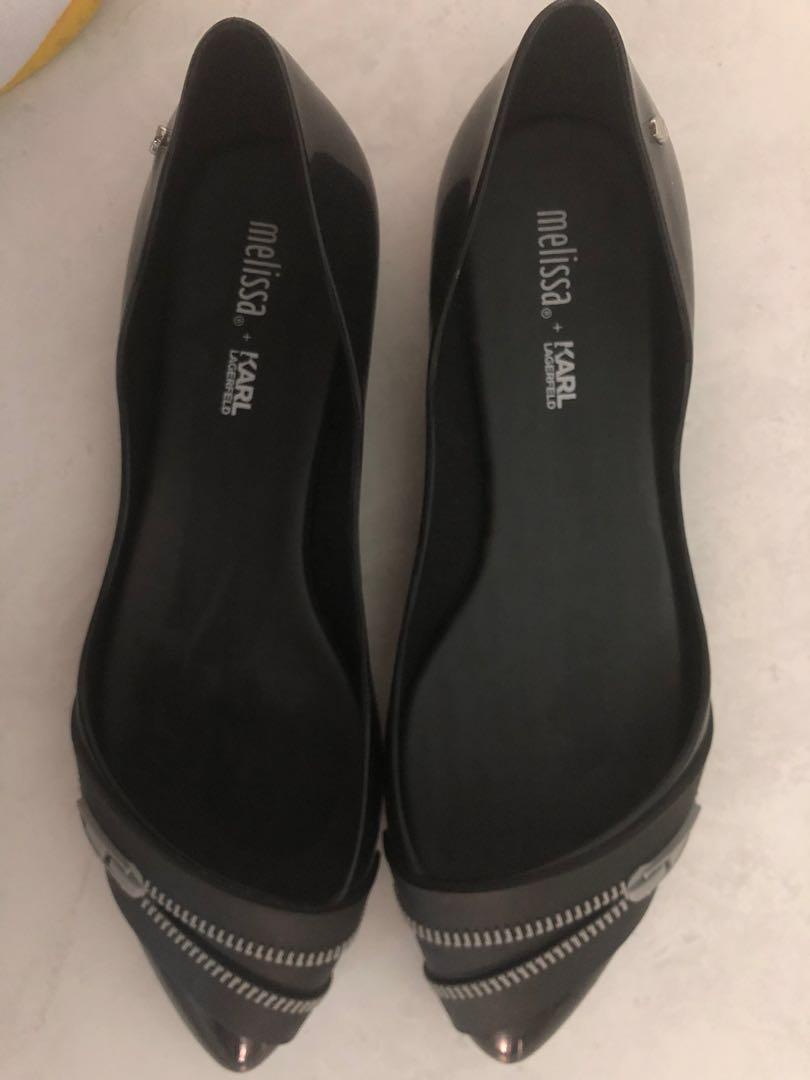 melissa x karl lagerfeld shoes