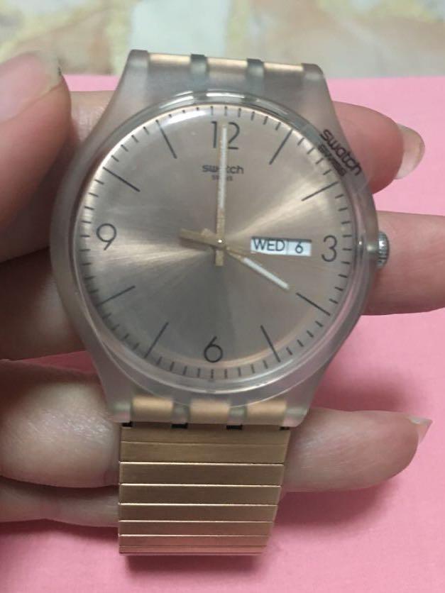 Swatch bronze watch hot sale