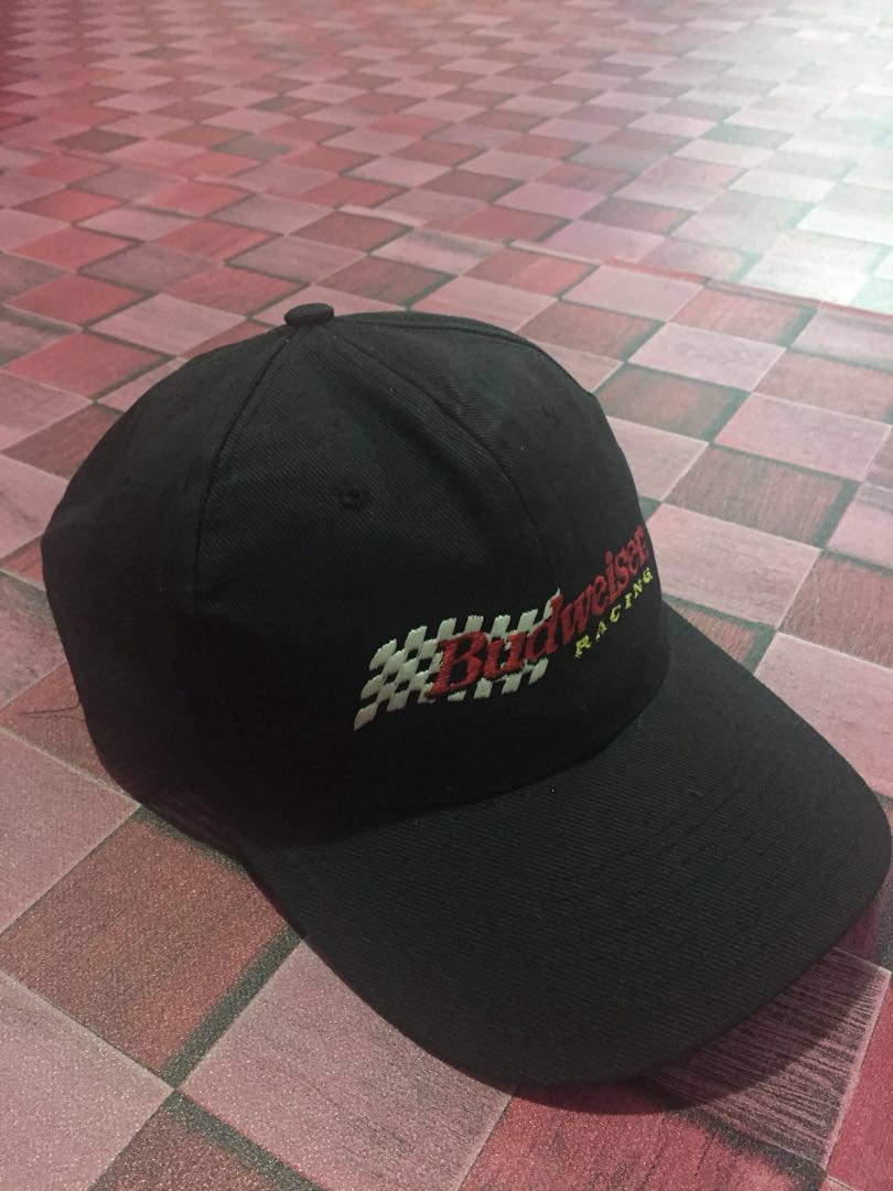 Budweiser racing cap, Men's Fashion 