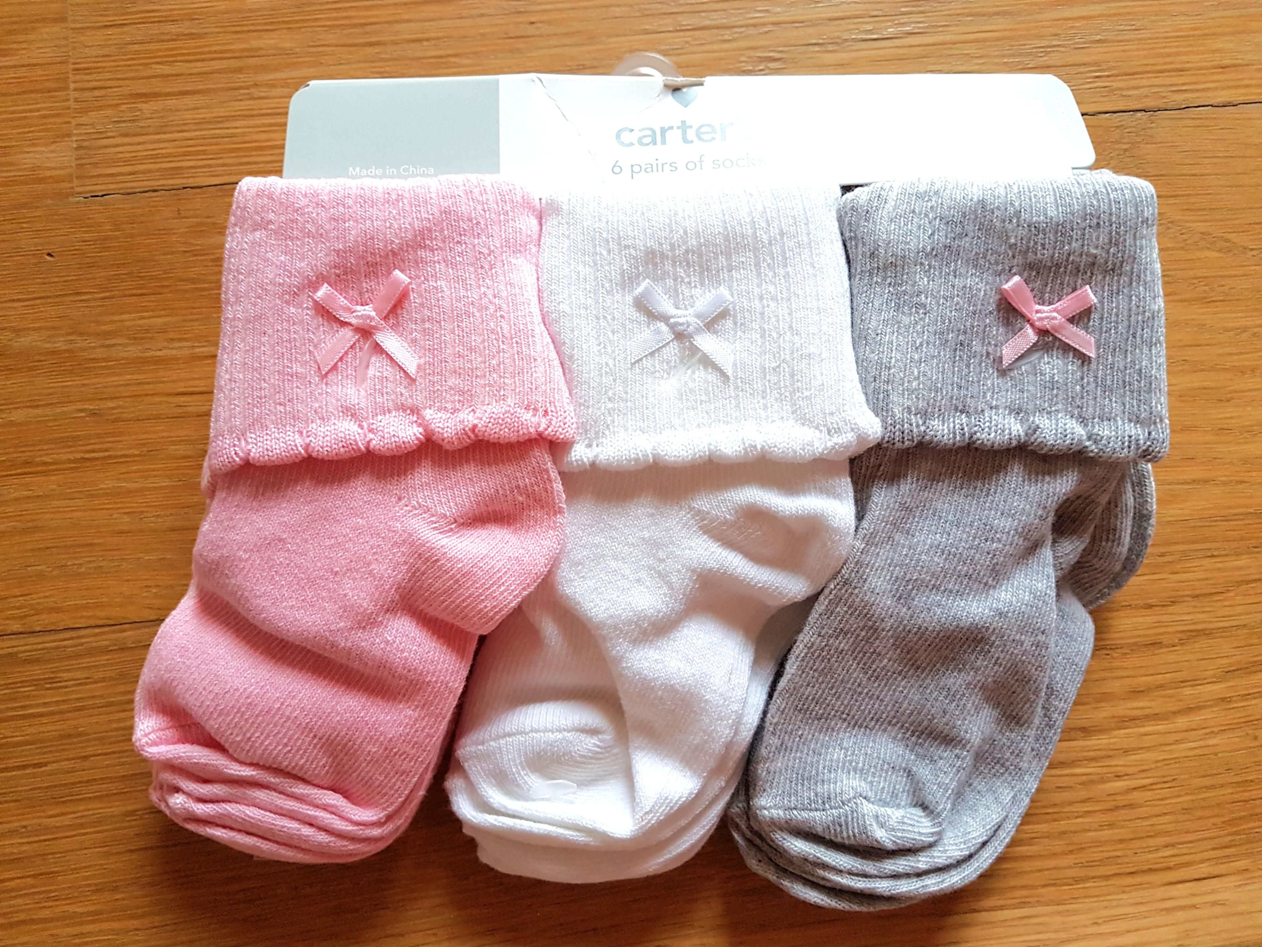carter's baby socks