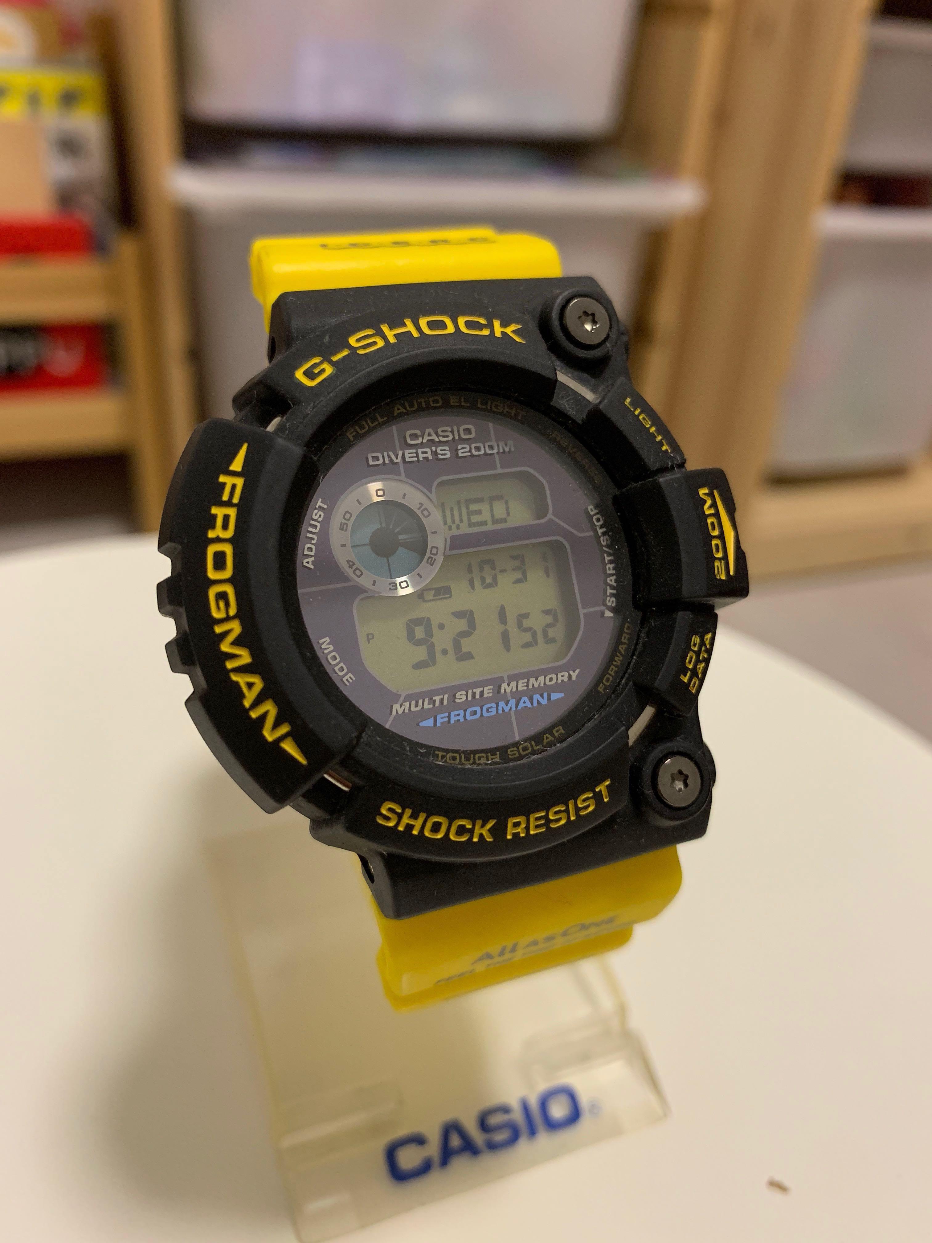 ☆06-86 G-SHOCK FROGMAN GW-204K-9JR イルクジ - 腕時計(デジタル)