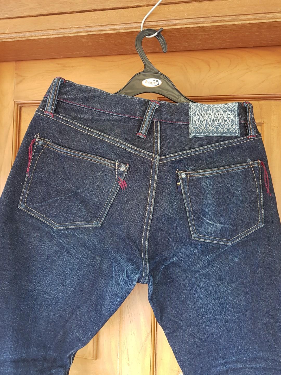 Celana Denim Nbdn Snowy Hachiko Size 32 Fit 30 Fesyen Pria