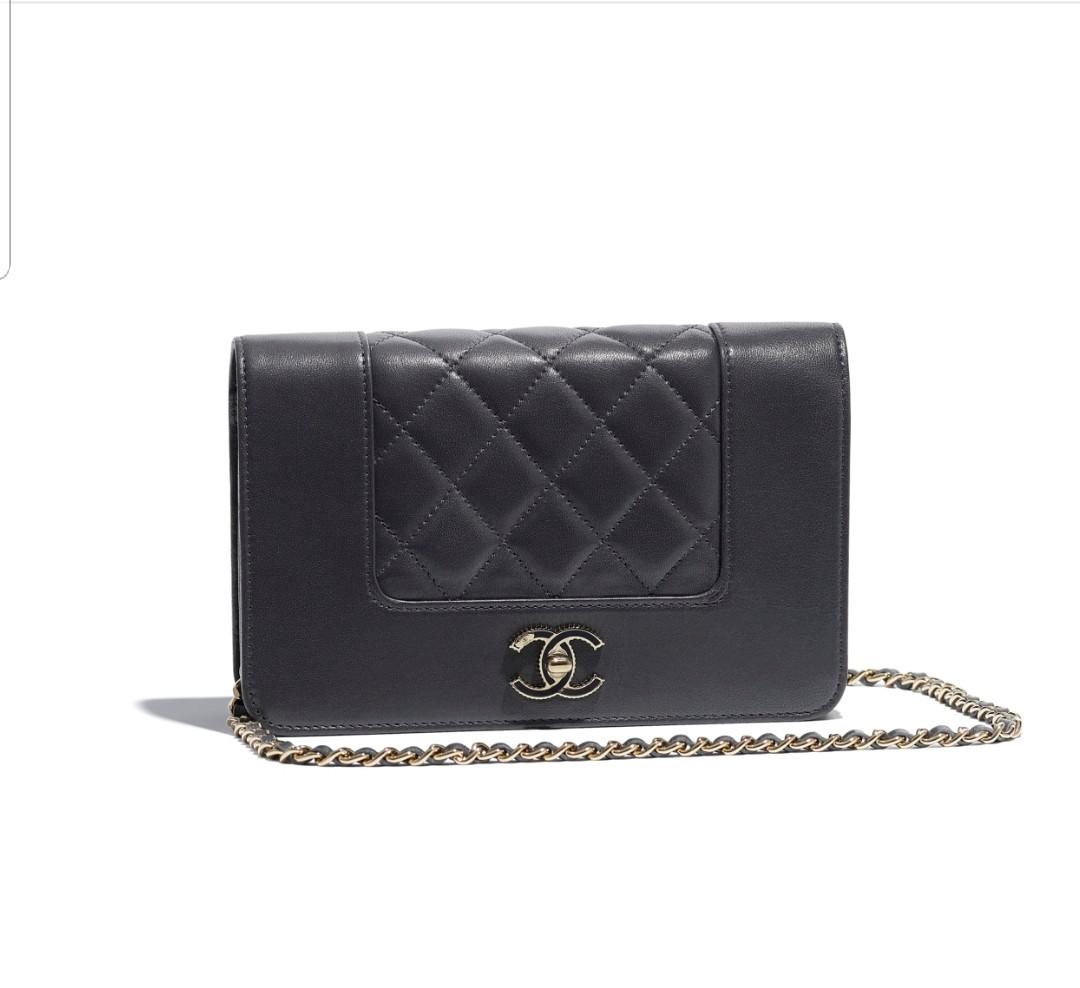 Chanel mademoiselle wallet on chain hotsell