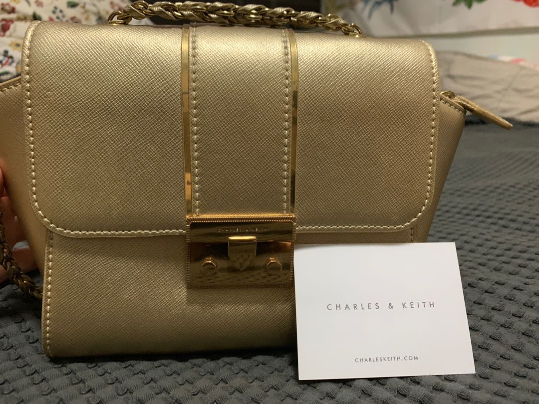 Charles and best sale keith gold bag