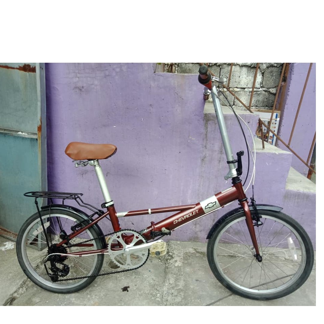 chevrolet folding bike