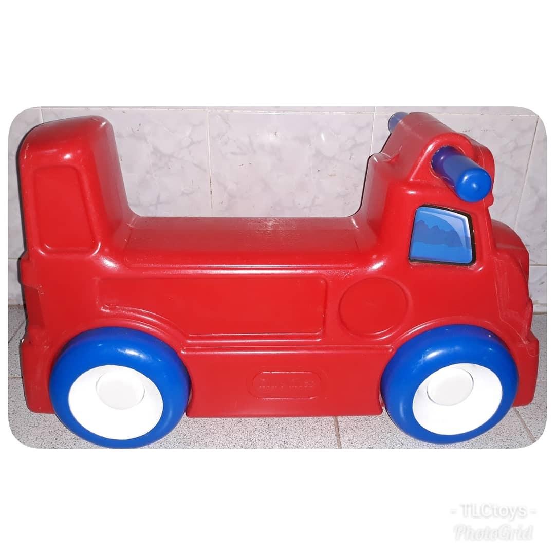 FREE POSTAGE Little Tikes 2in1 Rock n Scoot Fire Truck Hobbies