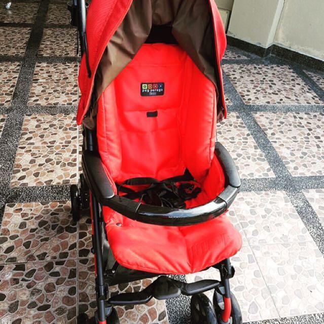 FUTHER MARKDOWN Peg Perego Pliko P3 Stroller Red Color